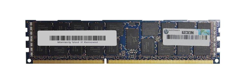 627808-B21 HP 16GB PC3-10600 DDR3-1333MHz ECC Registered CL9 240-Pin DIMM 1.35V Low Voltage Dual Rank Memory Module