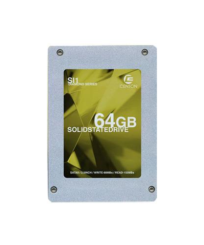 64GBSSD25S2SI1 Centon Sl1 Diamond Series 64GB SATA 3Gbps 2.5-inch Internal Solid State Drive (SSD)