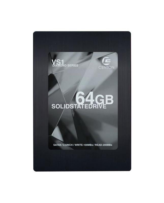 64GBSSD25S2VS1 Centon VS1 Diamond Series 64GB MLC SATA 3Gbps 2.5-inch Internal Solid State Drive (SSD)
