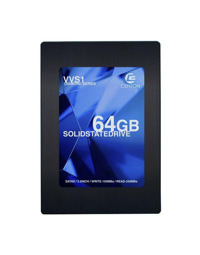 64GBSSD25S2VVS1 Centon VVS1 Diamond Series 64GB MLC SATA 3Gbps 2.5-inch Internal Solid State Drive (SSD)