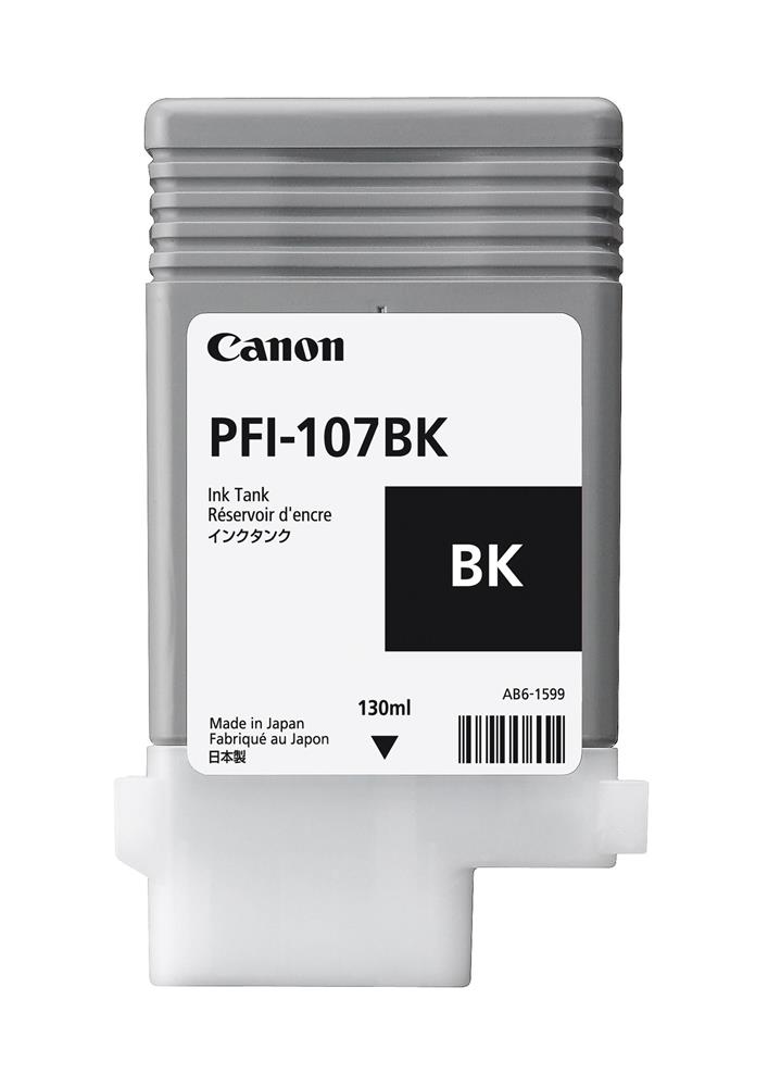 6705B001AA Canon PFI-107 130ml Black Ink Cartridge