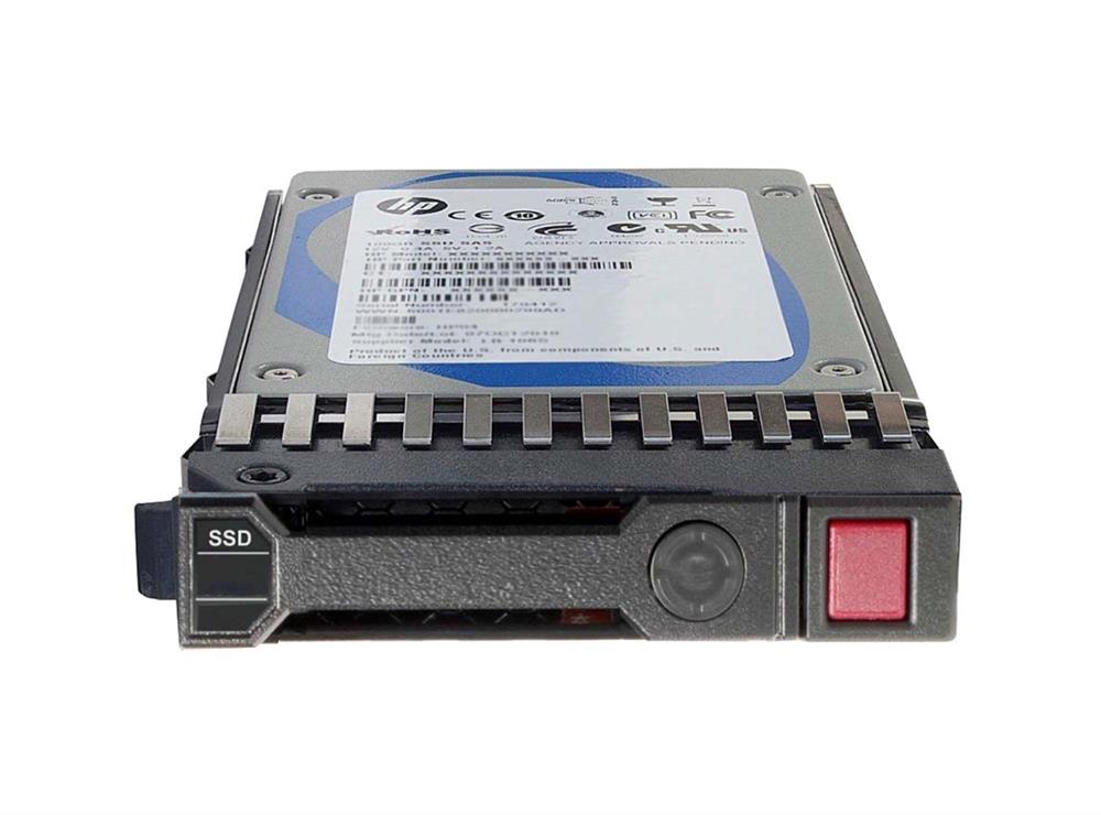 691860-B21#0D1 HP 800GB MLC SATA 6Gbps Mainstream Endurance 3.5-inch Internal Solid State Drive (SSD) with Smart Carrier