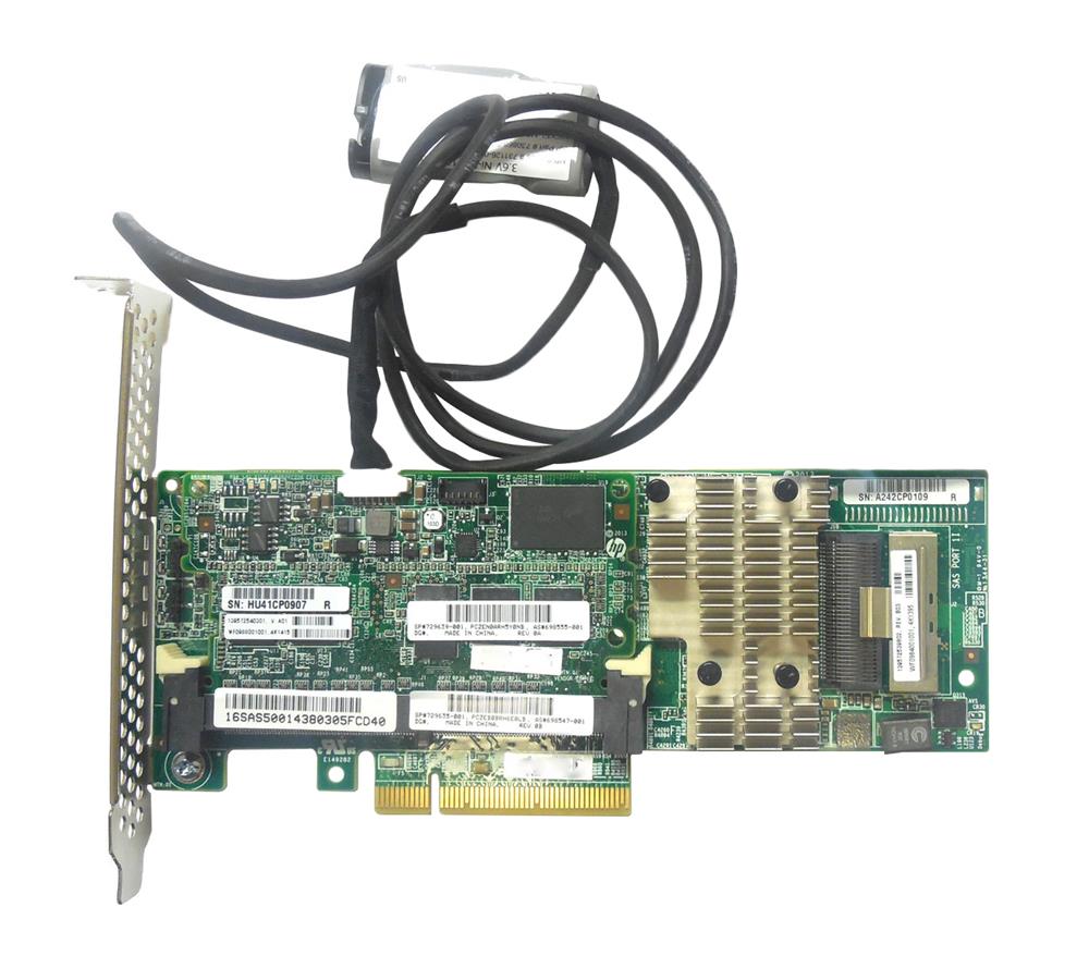 698530-B21 HP Smart Array P430 4GB Cache Single Port SAS 12Gbps / SATA 6Gbps PCI Express 3.0 x8 RAID 0/1/5/6/10/50/60/1ADM/10ADM Controller Card 