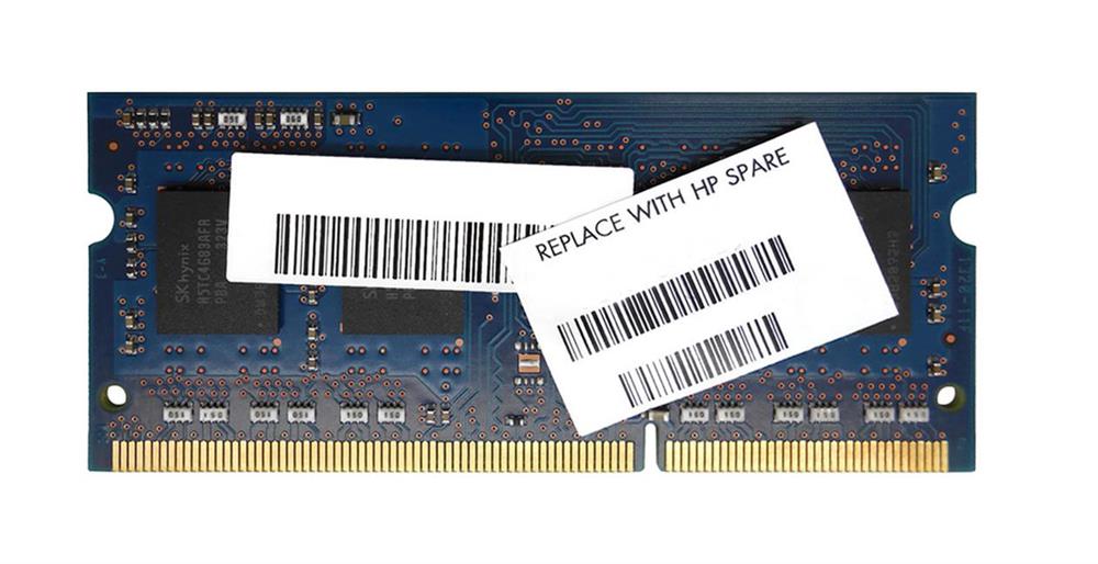 698656-154 HP 4GB PC3-12800 DDR3-1600MHz non-ECC Unbuffered CL11 204-Pin SoDimm 1.35V Low Voltage Dual Rank Memory Module