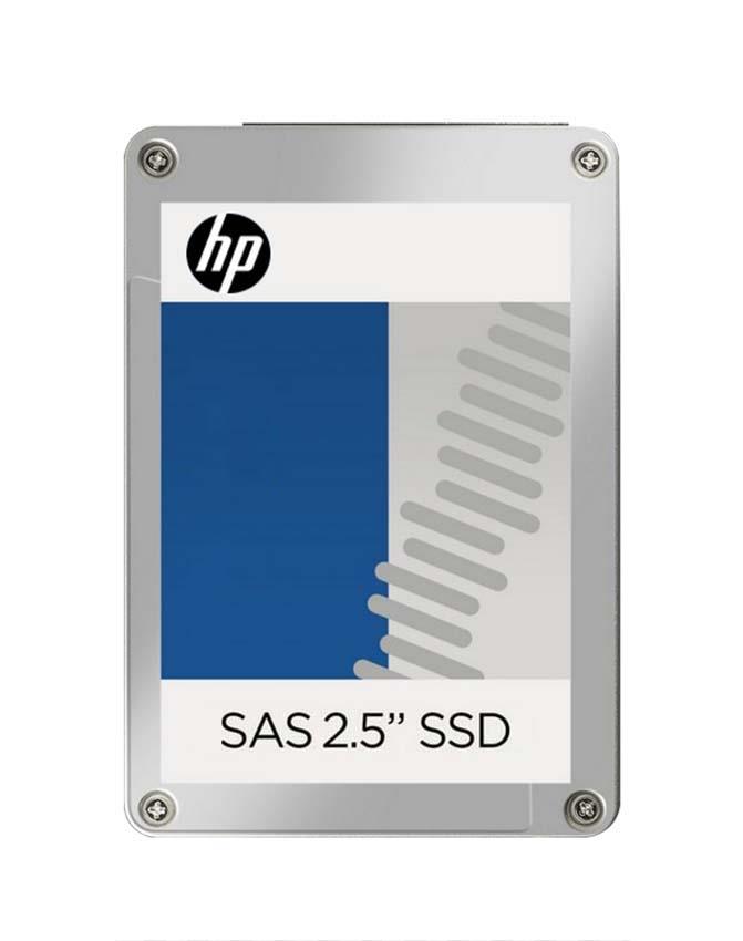 717877-001 HP 400GB MLC SAS 6Gbps Mainstream Endurance 2.5-inch Internal Solid State Drive (SSD) with Smart Carrier