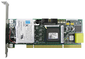 71P8627 IBM ServeRAID 6i+ PCI-X RAID Controller with Backup Battery