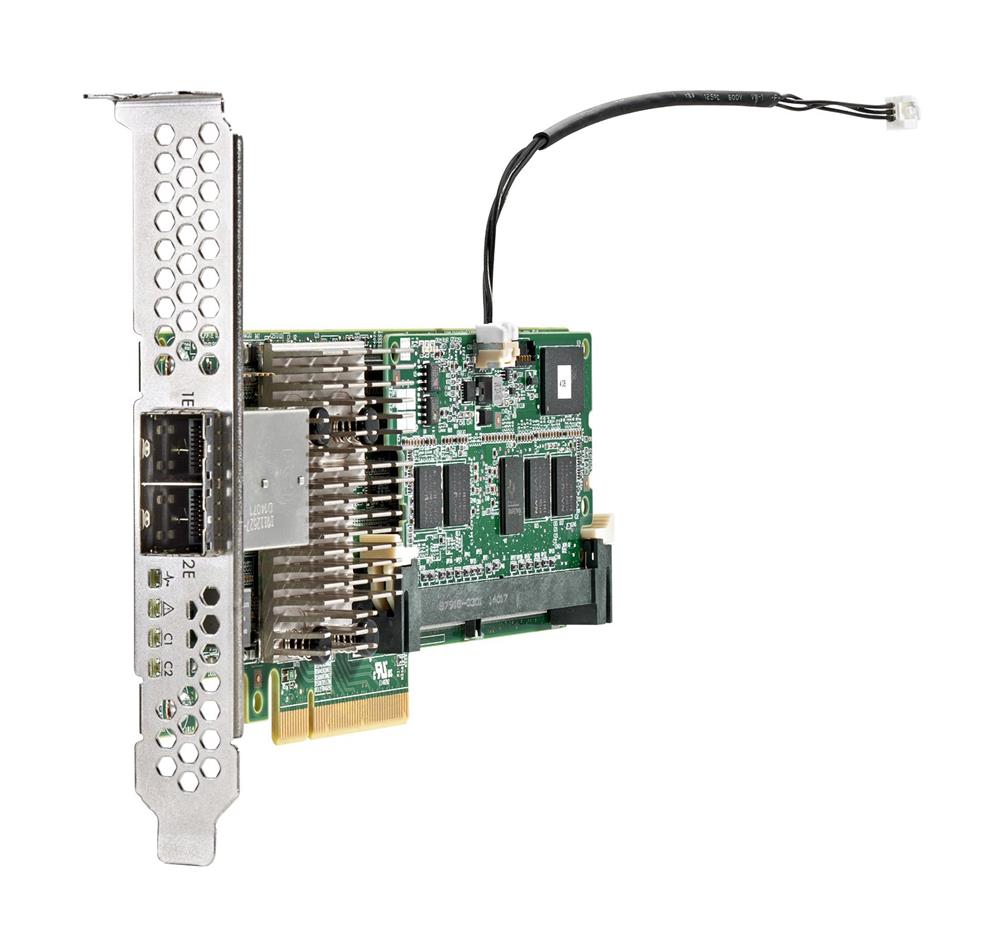 726825-B21 HPE Smart Array P441 4GB Cache Dual Port SAS 12Gbps / SATA 6Gbps PCI Express 3.0 x8 0/1/5/6/10/50/60 RAID Controller Card for MSA 1040 LFF