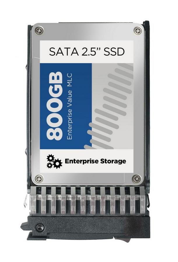 728743-B21 HP 800GB SATA 6Gbps Value Endurance 2.5-inch Internal Solid State Drive (SSD)