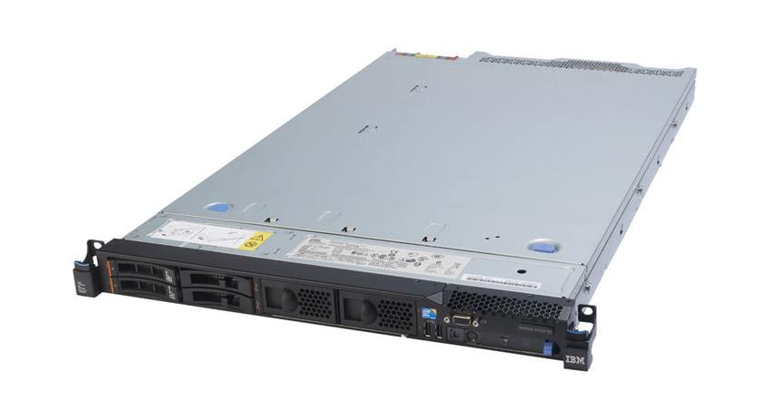 7377PAR-01 IBM Server System x3630 M3 Xeon Quad-Core 2.26GHz 8MB Cache RAM 4GB 2 x 300GB 2 x Gigabit Enabled (1.00 Gbps) ServeRAID M5015 No OS Installed No License Language Japanese Rack (Refurbished)