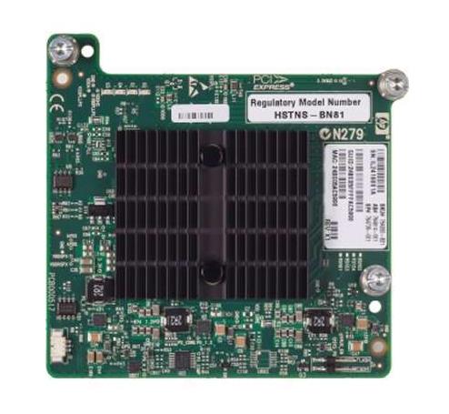 764734-001 HP InfiniBand 544+M QDR 10Gbps Dual Port PCI-Express 3.0 Mezzanine Network Adapter
