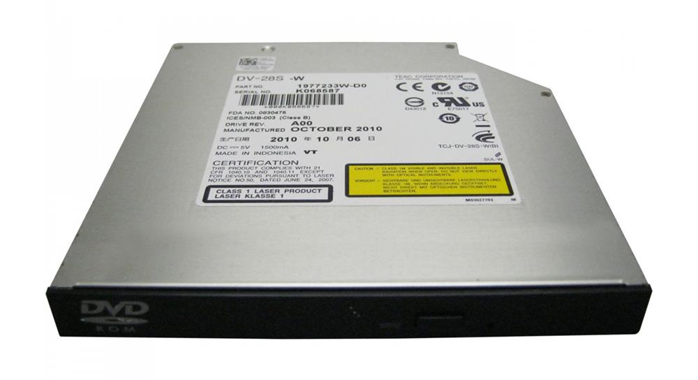 7RDMR Dell 8x DVD-ROM SATA Slim Internal Drive