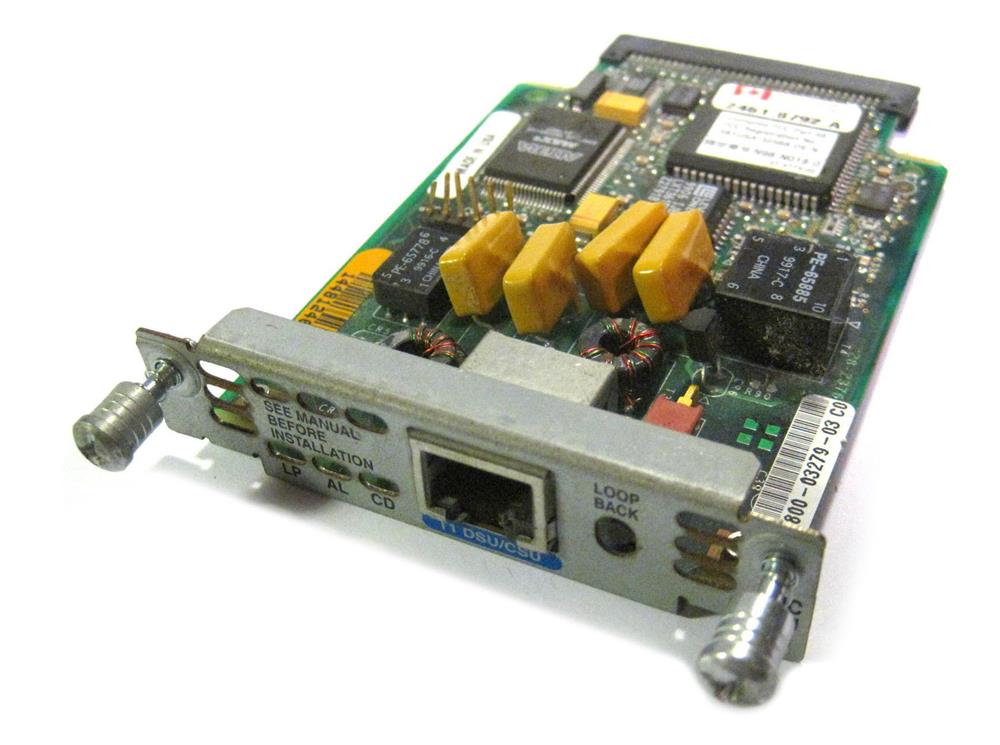 800-03279-04D0 Cisco T1 Router Interface Card Module (Refurbished)