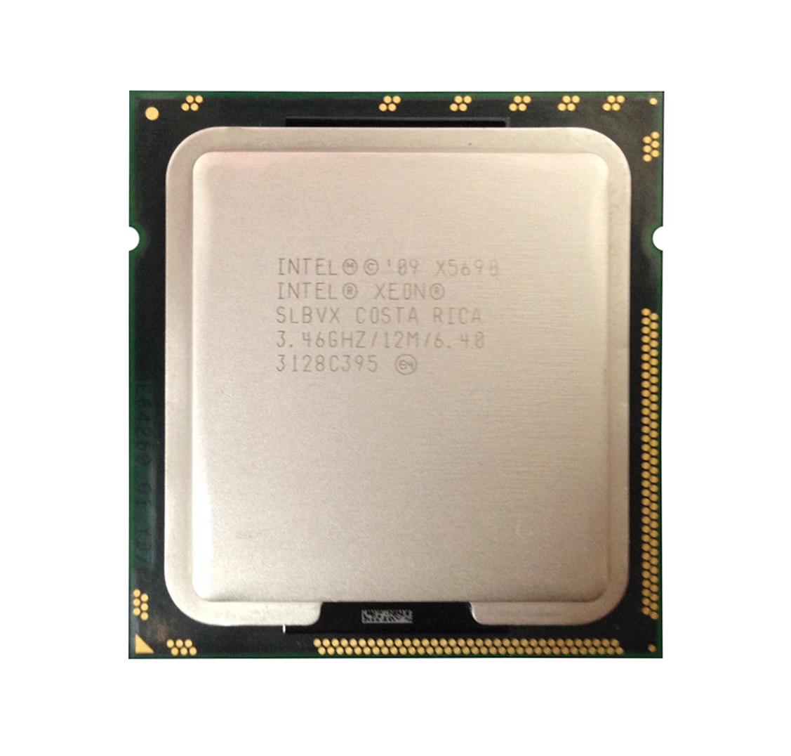 81Y655606 IBM 3.46GHz 6.40GT/s QPI 12MB L3 Cache Intel Xeon X5690 6 Core Processor Upgrade