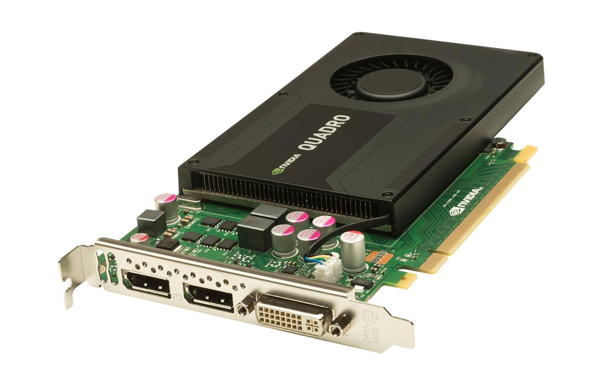 90Y2379 IBM 2GB nVidia Quadro K2000 DDR5 PCI Express 2.0 x16 Graphics Card