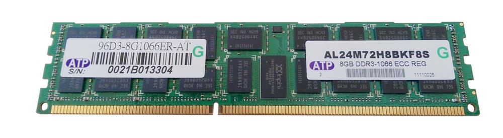 96D3-8G1066ER-AT Advantech 8GB PC3-8500 DDR3-1066MHz CL7 ECC Registered 240-Pin DIMM Memory Module