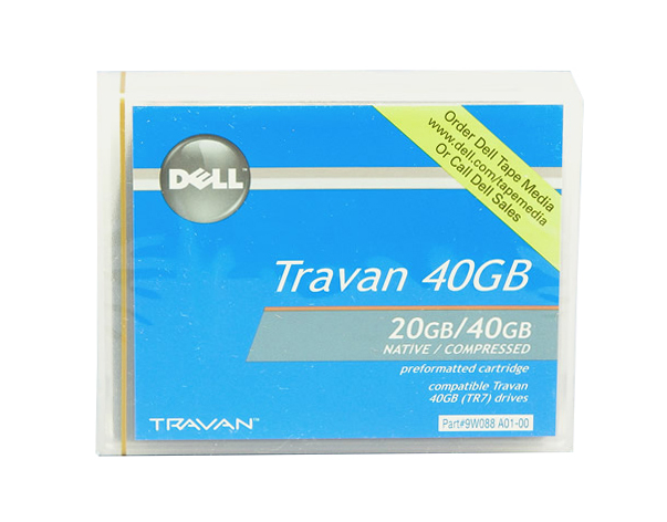 9W088 Dell 20GB/40GB TR-7 Data Cartridge