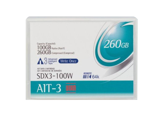 A0497543 Dell 100GB/260GB 8mm AIT-3 Worm Data Cartridge
