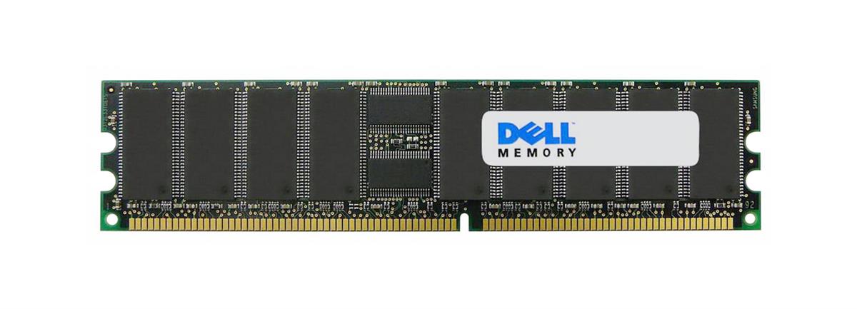 A0504497 Dell 2GB PC3200 DDR-400MHz ECC Registered CL3 184-Pin DIMM Dual Rank Memory Module