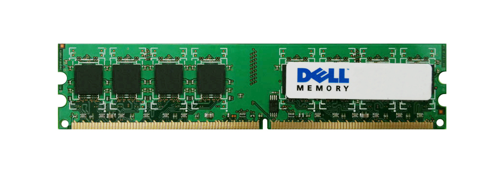 A0763325 Dell 2GB PC2-5300 DDR2-667MHz non-ECC Unbuffered CL5 240-Pin DIMM Dual Rank Memory Module