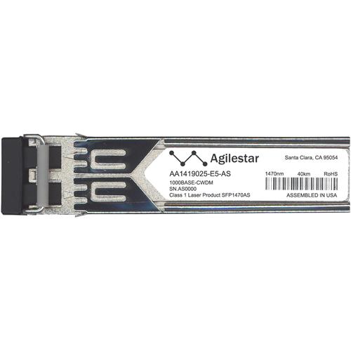 AA1419025-E5-AS Agilestar 1Gbps 1000Base-CWDM Single-mode Fiber 40km 1470nm Duplex LC Connector SFP Transceiver Module for Nortel Compatible