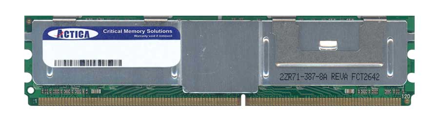 ACT2GFR72K8G800S ACTICA 2GB PC2-6400 DDR2-800MHz ECC Fully Buffered CL6 240-Pin DIMM Dual Rank Memory Module