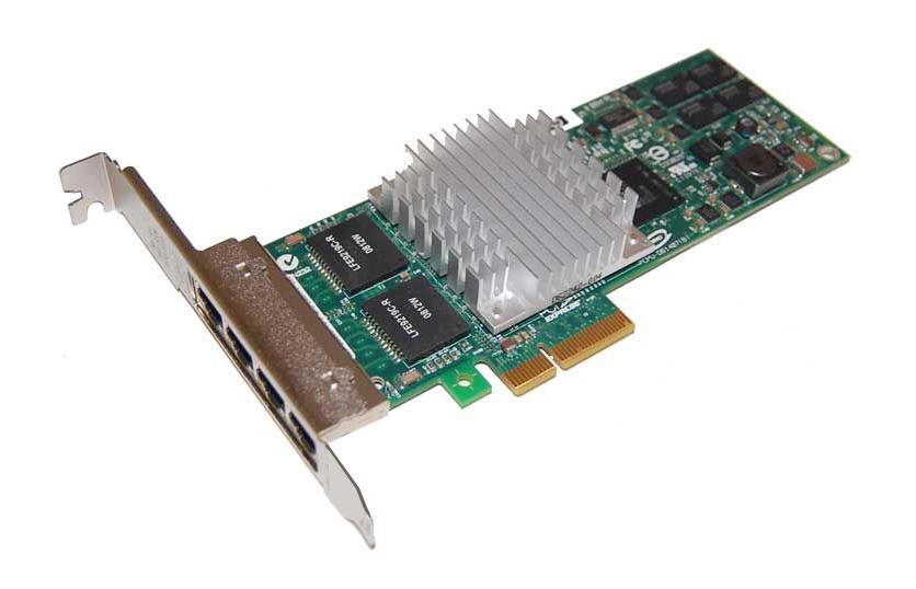 AD339-60001 HP NC364T Quad-Ports RJ-45 1Gbps 1000Base-T Gigabit Ethernet PCI Express x4 Network Adapter