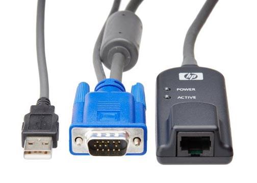 AF629A HP KVM Console USB Virtual Media CAC Interface Adapter