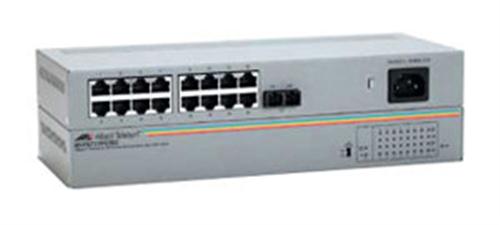 AT-FS717FC/SC-10 Allied Telesis 16-Ports Fast Ethernet Switch with 1 100FX SC Uplink & Internal P/S (Refurbished)