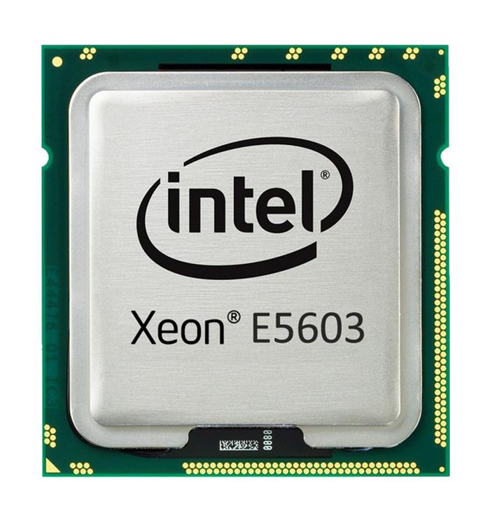 BX80614E5603 Intel Xeon E5603 Quad Core 1.60GHz 4.80GT/s QPI 4MB L3 Cache Socket FCLGA1366 Processor