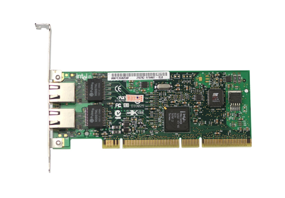 C29870-001 Intel PRO/1000 MT Dual-Ports RJ-45 1Gbps 10Base-T/100Base-TX/1000Base-T Gigabit Ethernet PCI-X Server Network Adapter
