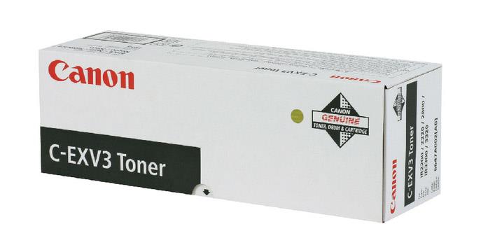 CF6647A002AA Canon C-EXV3 Black Toner Cartridge for ImageRUNNER 2200, 2800, 3300
