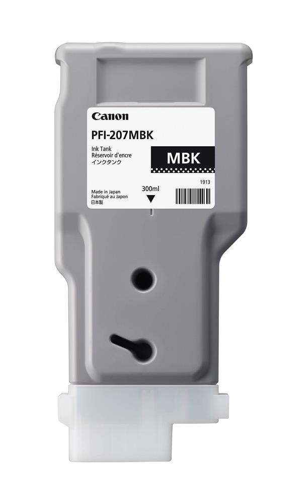 CF8788B001AA Canon PFI-207 300ml Matte Black Ink Cartridge for imagePROGRAF iPF680, 685, 780, and 785