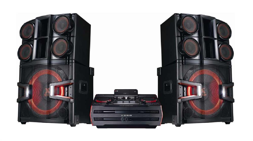 CM9940 LG High Power Hi Fi Anlage Mit Power LED Lightn