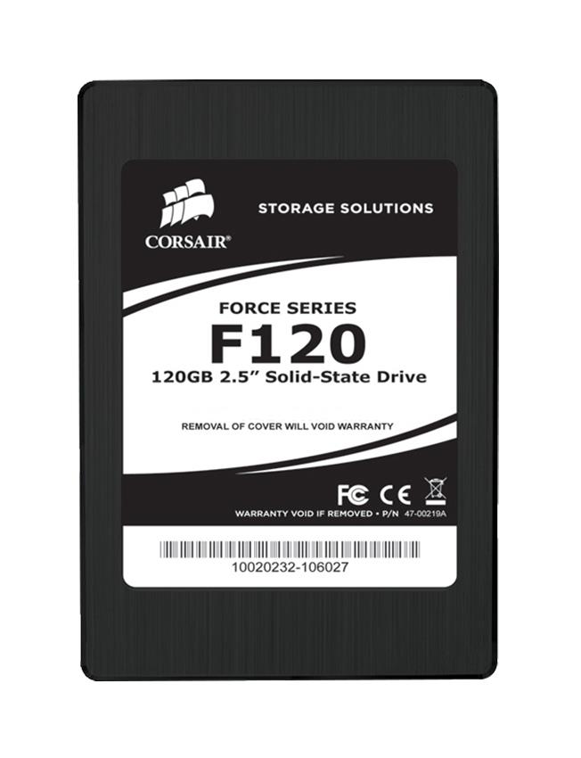 CSSD-F120GB2/RF Corsair Force F120 Series 120GB MLC SATA 3Gbps 2.5-inch Internal Solid State Drive (SSD)