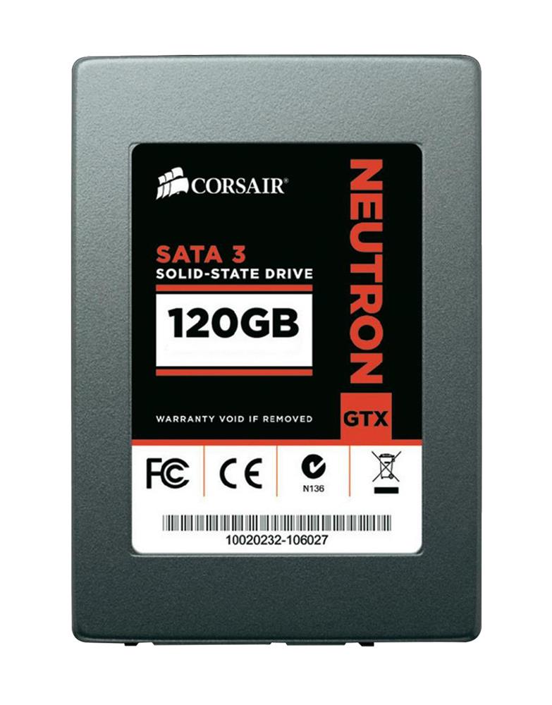CSSD-N120GBGTXB-BK-A Corsair Neutron GTX Series 120GB MLC SATA 6Gbps 2.5-inch Internal Solid State Drive (SSD)