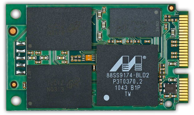 CT256M4SSD3 Crucial M4 Series 256GB MLC SATA 6Gbps mSATA Internal Solid State Drive (SSD)