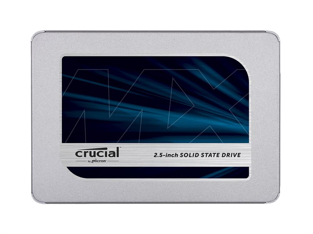 CT500MX500SSD1 Crucial MX500 Series 500GB TLC SATA 6Gbps (AES-256 / TCG Opal 2.0) 2.5-inch Internal Solid State Drive (SSD)