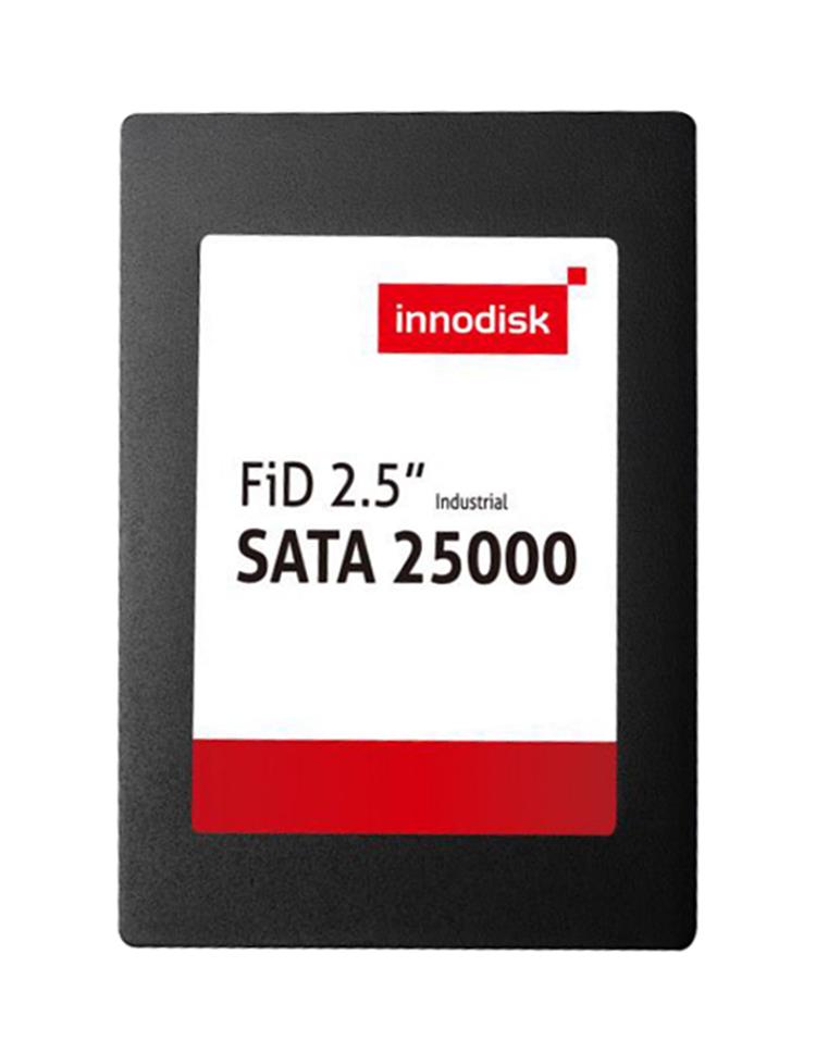 D2SN-A28J20AWAES InnoDisk FiD 25000 Series 128GB SLC SATA 3Gbps 2.5-inch Internal Solid State Drive (SSD) (Industrial Grade)