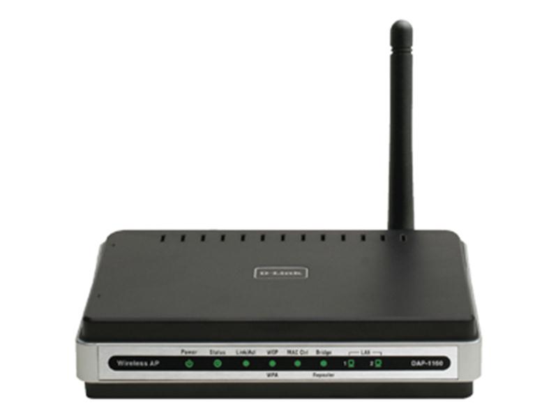 DAP-1160/B D-Link 802.11g Wireless G Open Source Access Point (Refurbished)