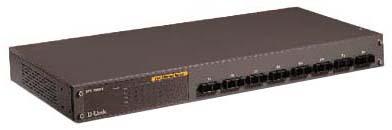 DES-1008FX D-Link 100 8-Ports Fast Ethernet Switch (Refurbished)