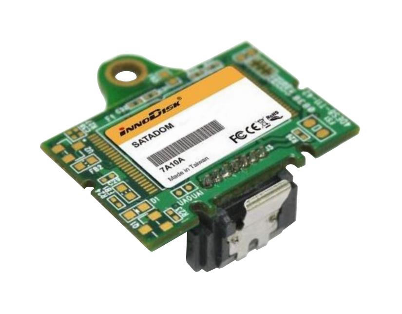 DES8D-128J30AW2SBF InnoDisk SATADOM D150SH-L Series 128MB SLC SATA 3Gbps (Spacer Hole) Internal Solid State Drive (SSD) with 7-Pin VCC (Industrial Grade)