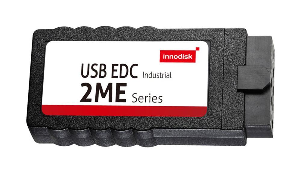 DEUV1-04GI72AE1SN InnoDisk 2ME Series 4GB MLC USB 2.0 EDC Vertical 2.54mm Internal Solid State Drive (SSD) (Industrial Extended Grade)