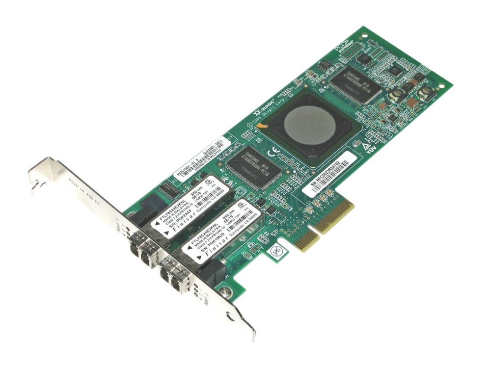 DF976 Dell Dual Port Fibre Channel 4Gbps PCI Express x4 HBA Controller Card