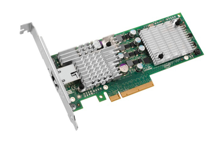 E10G41AT2 Intel Single-Port RJ-45 10Gbps 10GBase-T 10 Gigabit Ethernet PCI Express 2.0 x8 AT2 Server Network Adapter