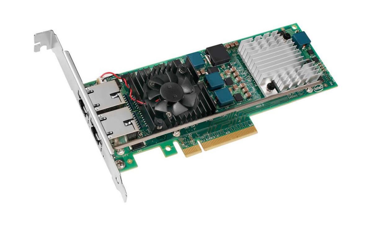 E10G42BT Intel Dual-Ports RJ-45 10Gbps 10GBase-T 10 Gigabit Ethernet PCI Express 2.0 x8 Server Network Adapter