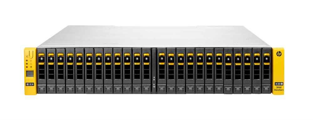 E7W49A HPE 3PAR StoreServ 7200 400TB (RAW Capacity) 24 x 2.5-inch SAS Drives 4 x Fibre Channel 8Gbps Ports 2-Node Base Storage System for Storage Centric Rack (Refurbished)