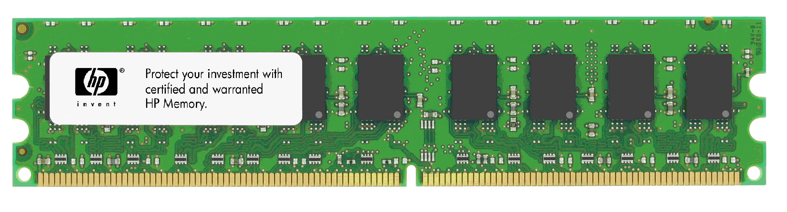 EM153AV HP 4GB Kit (2 X 2GB) PC2-5300 DDR2-667MHz ECC Fully Buffered CL5 240-Pin DIMM Dual Rank Memory