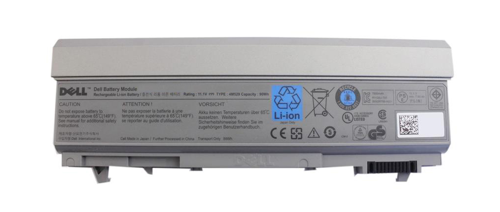 F8TTW07 Dell 9-Cell 7800mAh 90WHr Lithium-Ion Battery for Latitude E6400, E6500 (Refurbished)