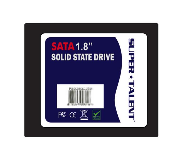 FSD32GC18I Super Talent DuraDrive AT Series 32GB SLC SATA 1.5Gbps 1.8-inch Internal Solid State Drive (SSD) (Industrial)