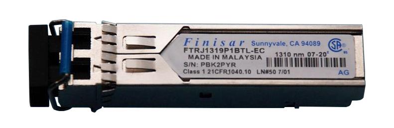FTRJ1319P1BTL-EC Finisar 2Gbps 1000Base-LX Single-mode Fiber 10km 1310nm Duplex LC Connector SFP Transceiver Module